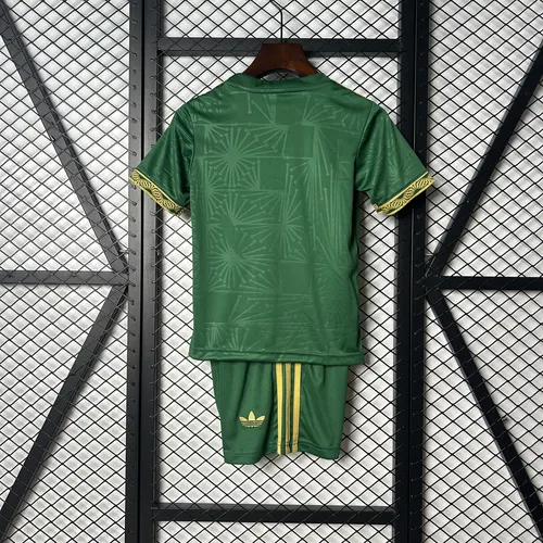 Camiseta de Fútbol Verde Edición Especial Nacional de México 2025 AAA calidad aficionado Talla Infantil — view 2