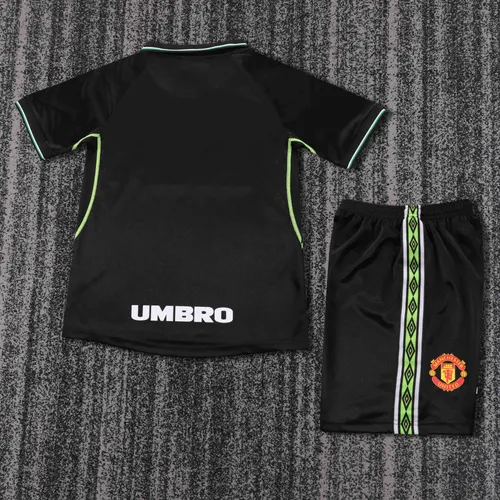 Camiseta Retro Manchester United Tercera Equipación 1998-1999  Talla Infantil — view 2
