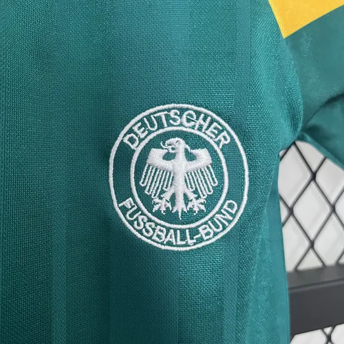 1992 Retro Deutschland Auswärts-Fußballtrikot AAA Fan-Qualität Kindergröße — view 3