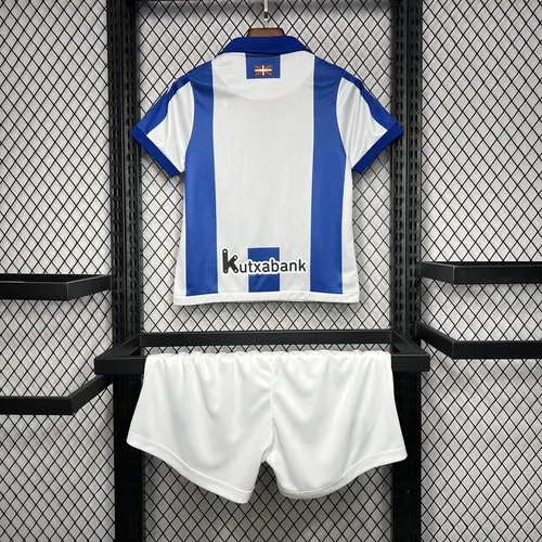 2024/2025 Real Sociedad Maillot Domicile  Taille Enfant — view 2