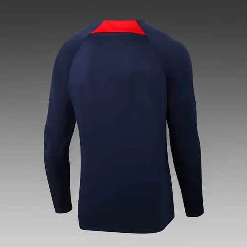 2022/2023 Psg Paris Saint-Germain Halb-Reißverschluss Trainingsanzug Königsblau Set — view 4