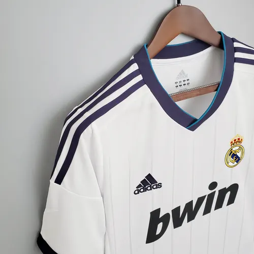 Camisa de Futebol Real Madrid Casa Retrô 2012/2013 — view 7
