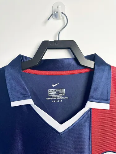 2001/2002 Retro Langarm Psg Paris Saint-Germain Heim Fußballtrikot  — view 3