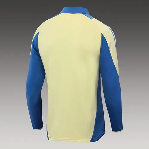 2024/2025 Ajax Half-Pull Training Suit Yellow Football Shirt  Set — view 4