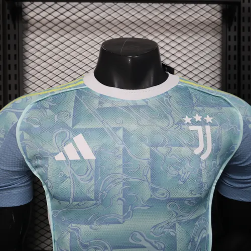 2025/2026 Spielerversion Juventus Auswärts Fußballtrikot   — view 3