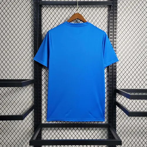 2023/2024 Napoli Fußball Gedenkausgabe Blaues Trikot  — view 2