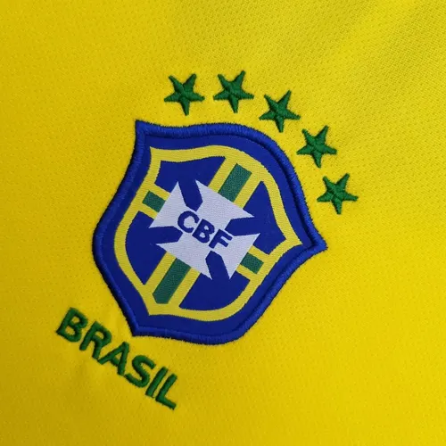 2004 Retro Brasilien Trikot Heim — view 6