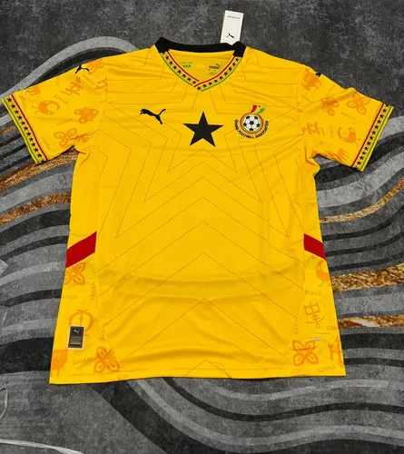 Maillot de football extérieur équipe nationale Ghana 2025 AAA qualité fan — view 2