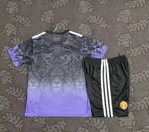 2025/2026 Manchester United Lion Training Suit Football Shirt  Kids Size — view 2