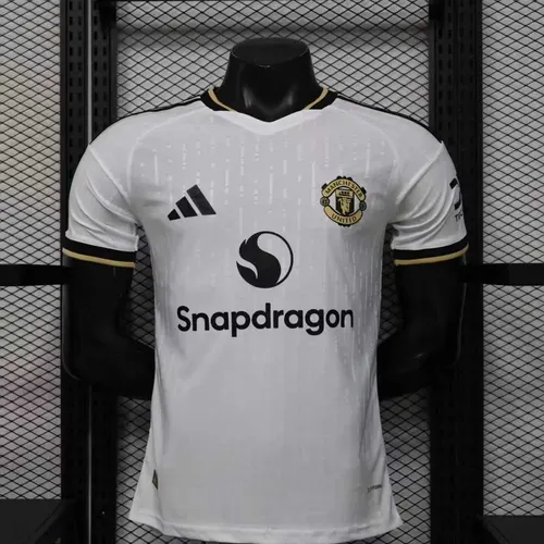 نسخة لاعب 2026/2027 Manchester United إصدار خاص أبيض قميص كرة قدم جودة تايلاندية 