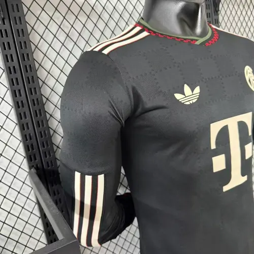 2025/2026 Long Sleeves Player Version Bayern Munich Third Away Football Shirt  — view 7