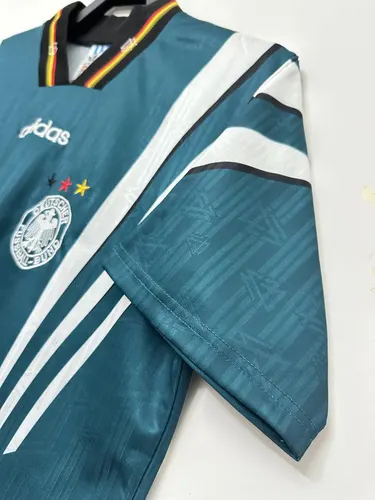 1996 Retro Soccer Jersey Germany Away — view 5