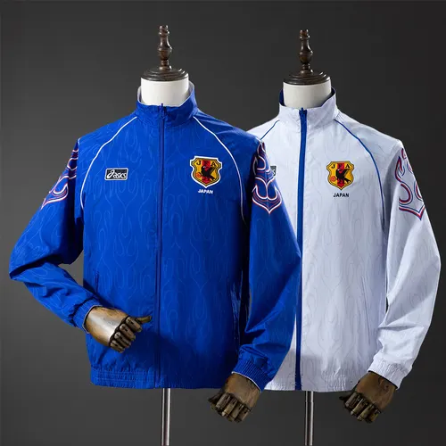 2025/2026 Trenchcoat Wendbar -Windbreaker-Blau&Weiß — view 1