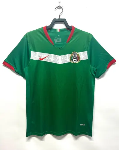 Camisa de Futebol Retro 2006 México Casa  — view 1