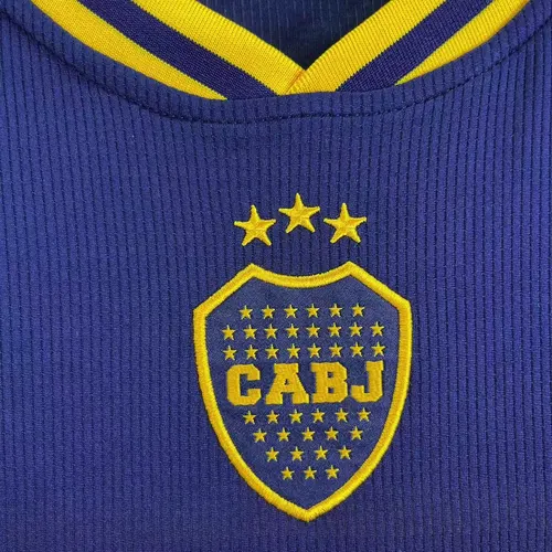 2006/2007 Retro Boca Juniors Heim Fußballtrikot   — view 5