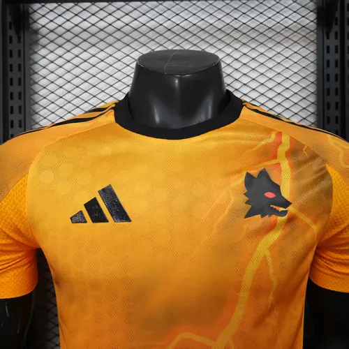 Camisa de Futebol Roma Visitante Versão Jogador 2025/2026  — view 3