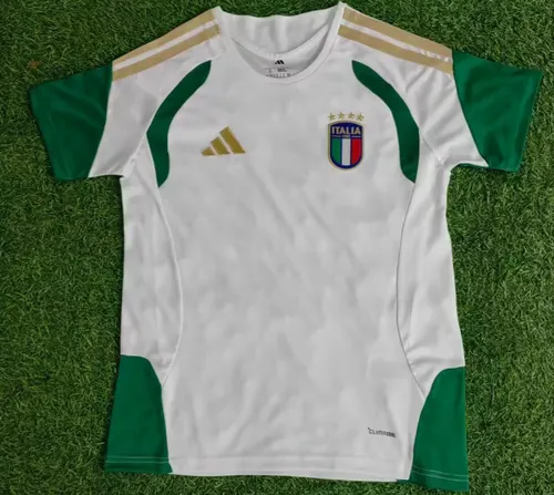 2026/2027 Italien Trainingsanzug Weiß Fußballtrikot 
