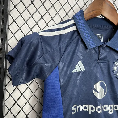 2024/2025 Manchester United Away Football Shirt  Kids Size — view 4