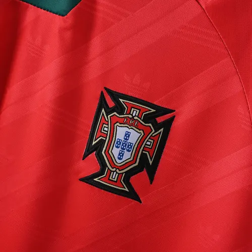 Camiseta Retro 1992 Portugal Home AAA calidad fan — view 6