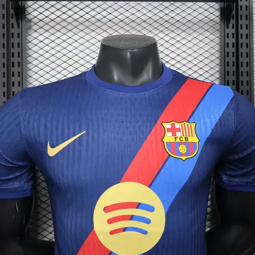 2025/2026 Barcelona Versão Jogador Edição Especial 24 Camisa de Futebol  — view 3