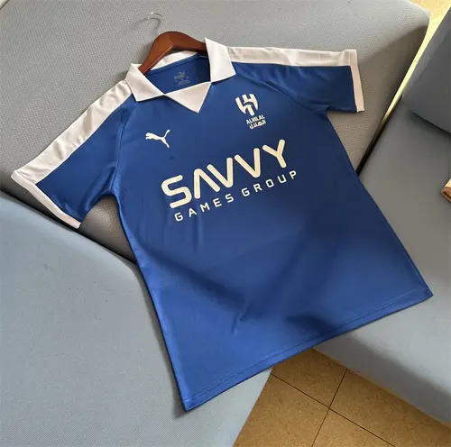 2024/2025 قميص الهلال السعودي بمناسبة الذكرى 67 لكرة القدم جودة تايلاندية — view 7