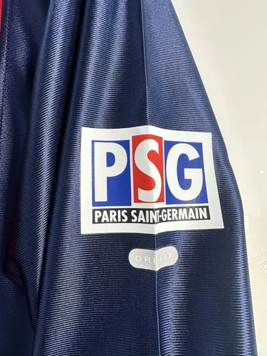 2001/2002 Retro Langarm Psg Paris Saint-Germain Heim Fußballtrikot  — view 7