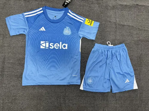 2025/2026 Maillot Gardien Newcastle United Bleu Taille Enfant 