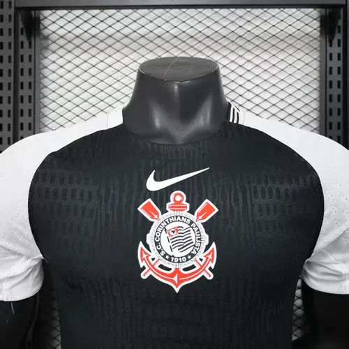 2025/2026 Versão Jogador Corinthians Uniforme Visitante Football Jersey  — view 3