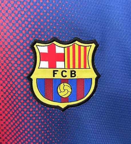 2012/2013 Retro Long Sleeve Barcelona Home Football Shirt  — view 5