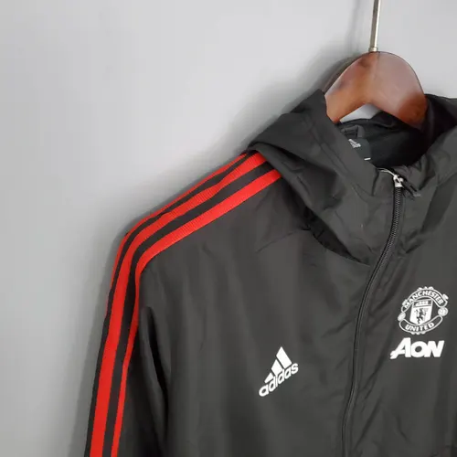 Chaqueta cortavientos del Manchester United 2021/2022 negra — view 3