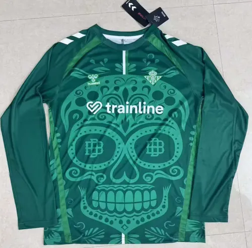2025/2026 Langarm Real Betis Tag der Toten Fußballtrikot  — view 1