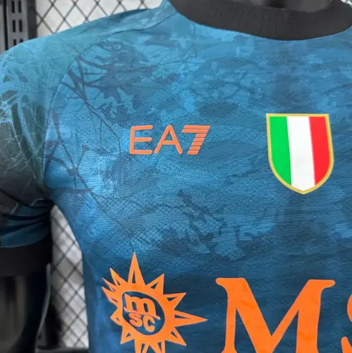 Maillot de Football Édition Spéciale Halloween Napoli Version Joueur 2025/2026  — view 5