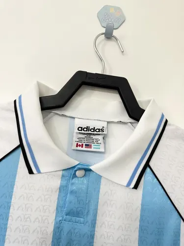 1996-1997 Retro Argentina National Team Home Jersey   — view 3