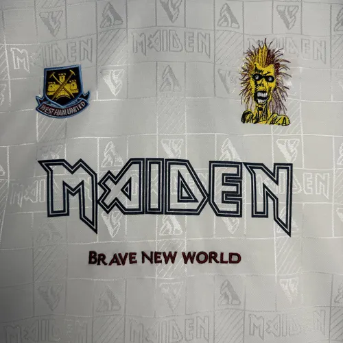 1999 Retro West Ham United Football Shirt Away  — view 9