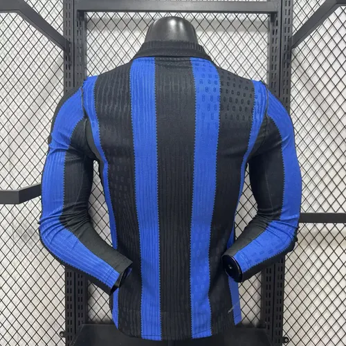 2026/2027 Manga Larga Versión Jugador Inter Milan Local Camiseta de Fútbol   — view 2