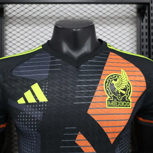 2024 Spielerversion Mexiko Nationaltorwart Fußballtrikot AAA Fan-Qualität — view 5