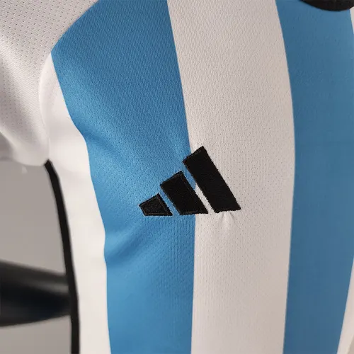 2022 FIFA Weltmeisterschaft Argentinien Nationalmannschaft Heim-Trikot Kindergröße — view 3