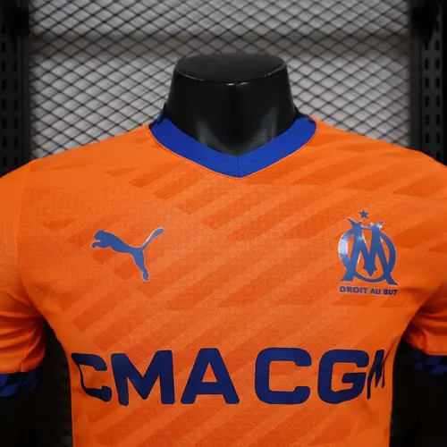 2024/2025 Spielerversion Olympique de Marseille Drittauswärtstrikot  — view 5