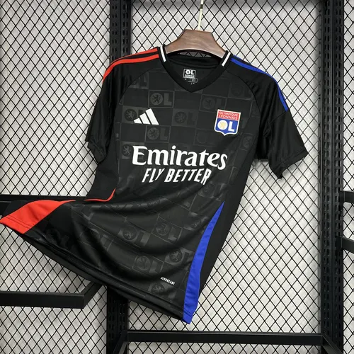 2024/2025 Lyonnais Auswärts Fußballtrikot  — view 3