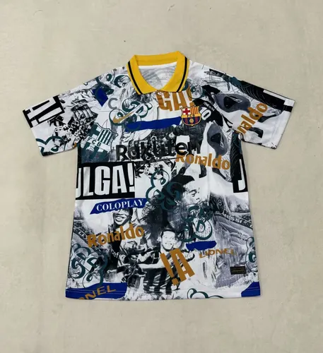 2025/2026 Barcelona Ronaldinho Co-Branded Version Fußballtrikot  — view 1