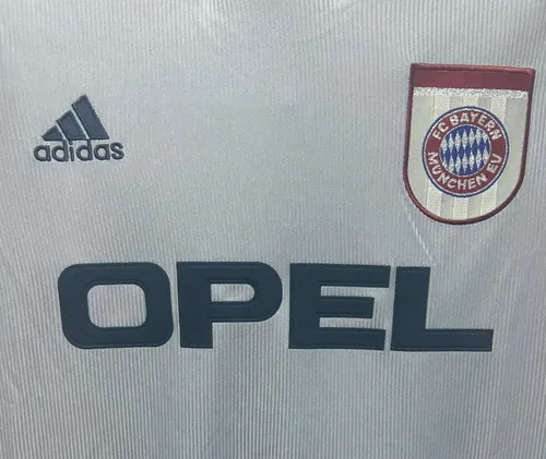 Maillot de football rétro extérieur Bayern Munich 1998/1999 lande — view 7