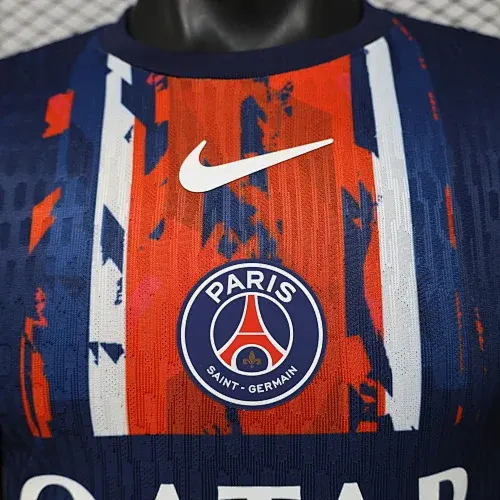 Camiseta de Fútbol Edición Especial Azul del Paris Saint-Germain Versión Jugador 2026/2027   — view 4