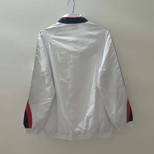 Blouson coupe-vent Angleterre 2024 Blanc Maillot de football AAA qualité fan — view 2