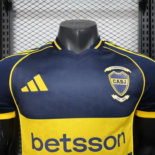 Maillot de Foot Domicile Boca Juniors Version Joueur 2025/2026  — view 3