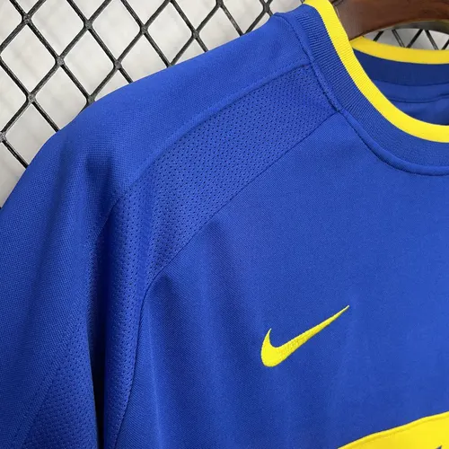 2000/2001 Retro Boca Juniors Home Football Jersey  — view 5