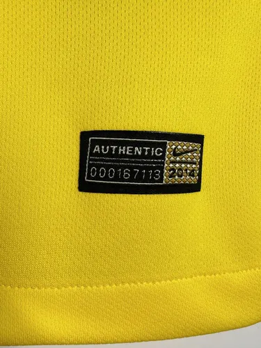 2014 Retro Brazil Home Soccer Jersey  — view 8