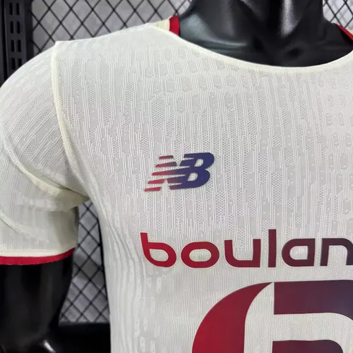 2025/2026 Versión Jugador Lille Visitante Camiseta de Fútbol  — view 4