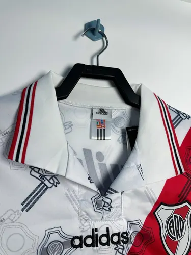 1996-1997 Retro River Plate Equipación Local Camiseta de Fútbol  — view 3