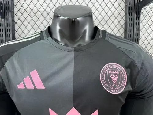 Maillot extérieur Inter Miami Version Joueur Manches Longues 2025/2026 Football Jersey lande — view 3
