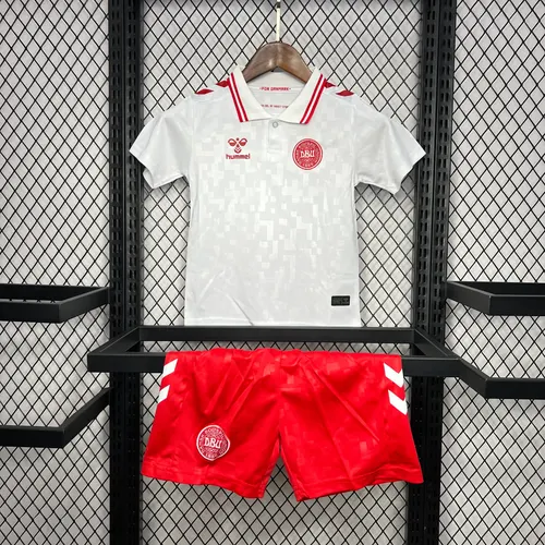 2024-2025 Denmark National Team Away Football Shirt  Kids Size